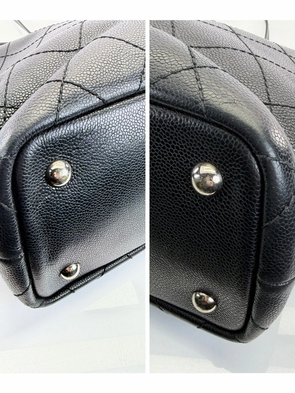 Chanel Caviar Quilted Shopping Fever Tote - Picture 7 of 16